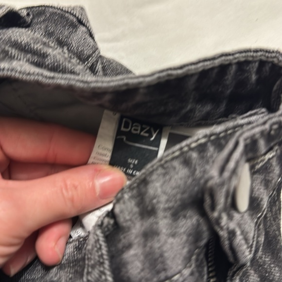 shein dazy high rise jeans 
never worn
dark grey wash - Picture 2 of 2